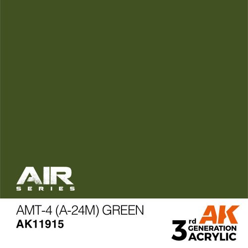 AK Interactive AMT-4 (A-24m) Green Air Series 17 ml (AK11915)