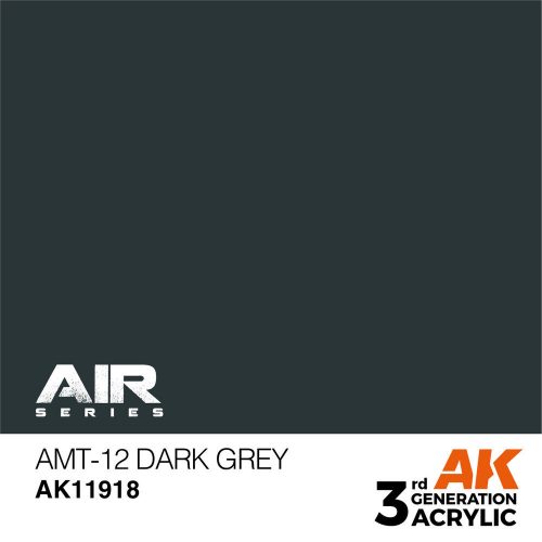 AK Interactive AMT-12 Dark Grey Air Series 17 ml (AK11918)