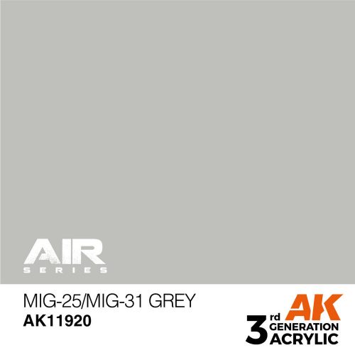 AK Interactive MiG-25/MiG-31 Grey Air Series 17 ml (AK11920)