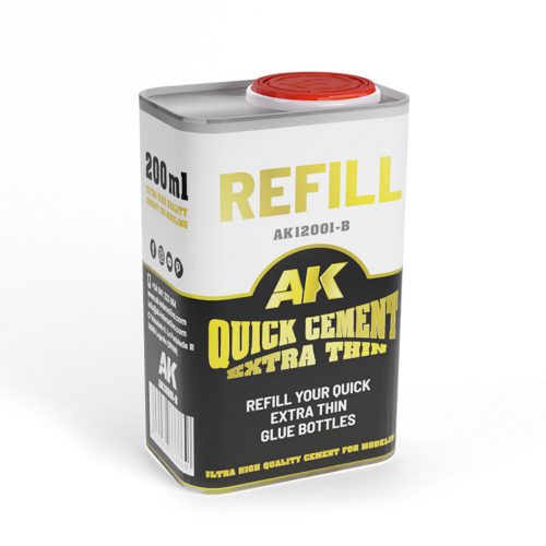 AK Interactive REFILLQUICK CEMENT EXTRA THIN (AK12001-B)