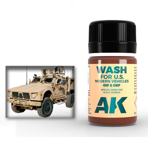 AK Interactive WASH FOR OIF & OEF - US VEHICLES (AK121)