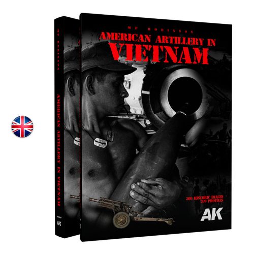 AK Interactive AMERICAN ARTILLERY IN VIETNAM vol2 - English (AK130007)