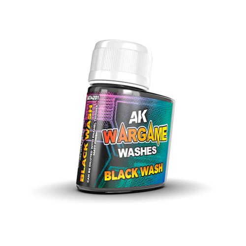 AK Interactive Black Wash 35ml (AK14201)