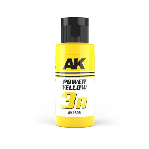 AK Interactive Dual Exo 3A - Power Yellow 60 ml (AK1505)