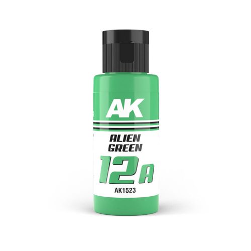 AK Interactive Dual Exo 12A - Alien Green 60 ml (AK1523)