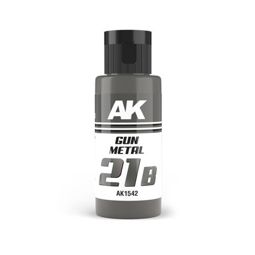 AK Interactive Dual Exo 21B - Gun Metal 60 ml (AK1542)