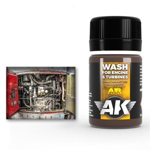 AK Interactive WASH FOR AIRCRAFT ENGINE (AK2033)