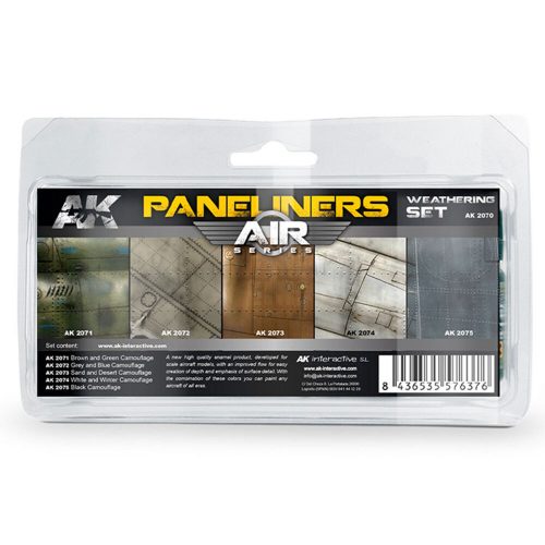 AK Interactive PANELINERS WEATHERING SET (AK2070)