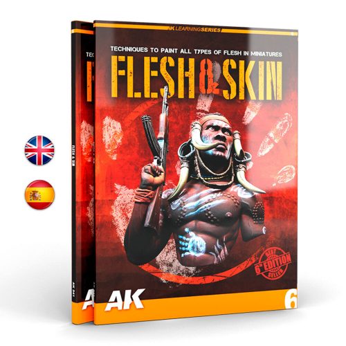 AK Interactive FLESH AND SKIN (AK LEARNING SERIES Nº6) English (AK241)