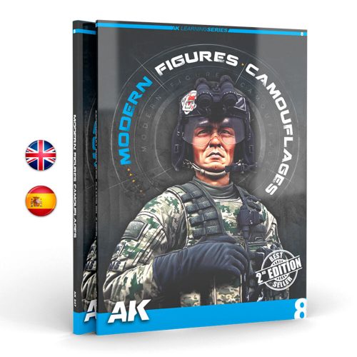 AK Interactive MODERN FIGURES COMOUFLAGES (AK LERNING SERIES Nº 8) English (AK247)