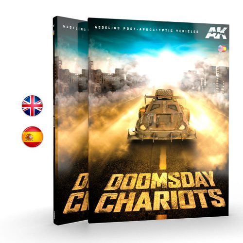 AK Interactive DOOMSDAY CHARIOTS: MODELANDO VEHÍCULOS POST APOCALÍPTICOS - Bilingüe (AK258)