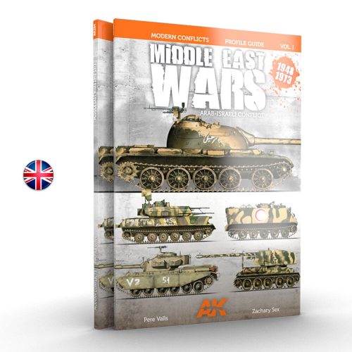 AK Interactive MIDDLE EAST WARS 1948-1973 PROFILE GUIDE VOLI - English (AK284)