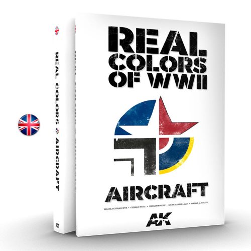 AK Interactive REAL COLORS OF WWII AIRCRAFT - English (AK290)