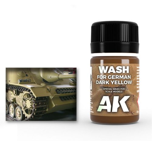 AK Interactive WASH FOR DARK YELLOW VEHICLES (AK300)