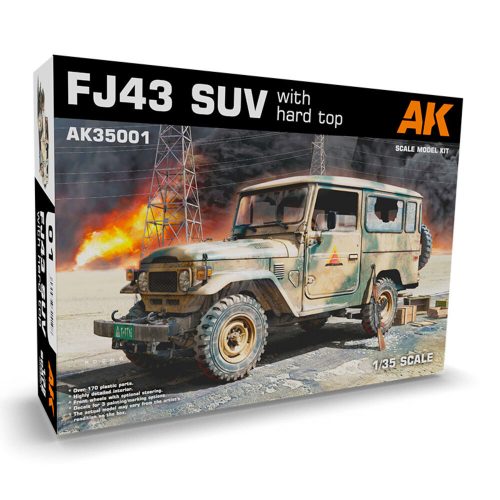 AK Interactive FJ43 SUV with Hard top (AK35001)