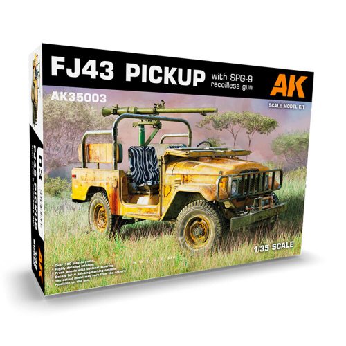 AK Interactive FJ43 Pickup with SPG-9 RECOILLESS GUN (AK35003)