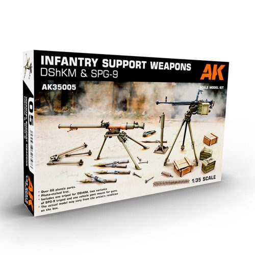 AK Interactive Infantry Support Weapon Set 1: DShKM & SPG-9 (AK35005)