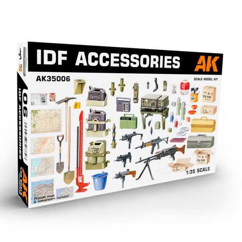 AK Interactive IDF Accessories1/35 1:35 (AK35006)