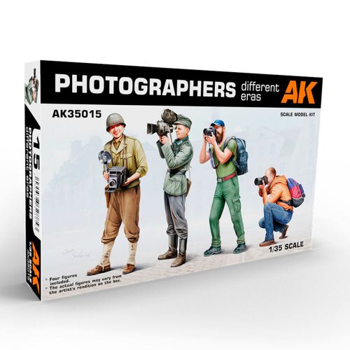 AK Interactive Photographers (DIFFERENT ERAS) 1/35 1:35 (AK35015)