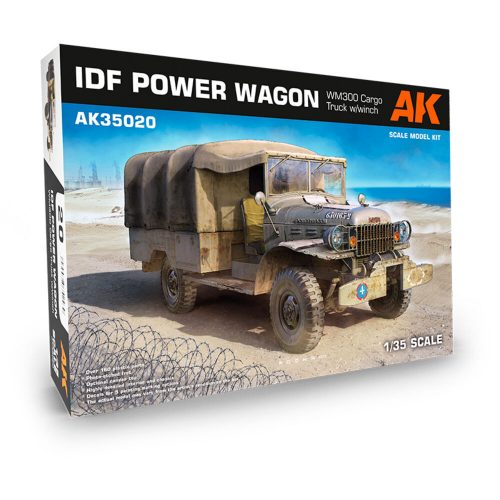 AK Interactive IDF POWER WAGON WM300 w/winch 1/35 1:35 (AK35020)