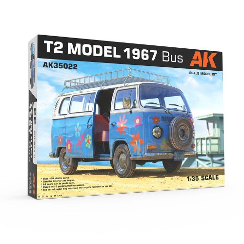 AK Interactive T2 Model 1967 BUS 1/35 scale 1:35 (AK35022)