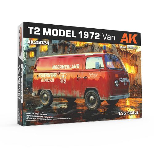 AK Interactive T2 Model 1972 VAN 1/35 scale 1:35 (AK35024)