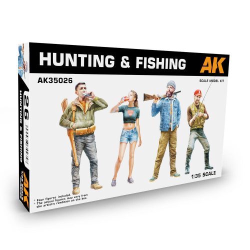 AK Interactive HUNTING & FISHING 1/35 SCALE 1:35 (AK35026)