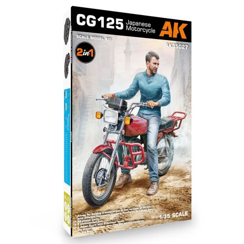 AK Interactive CG125 JAPANESE MOTORCYCLE 1/35 scale 1:35 (AK35027)