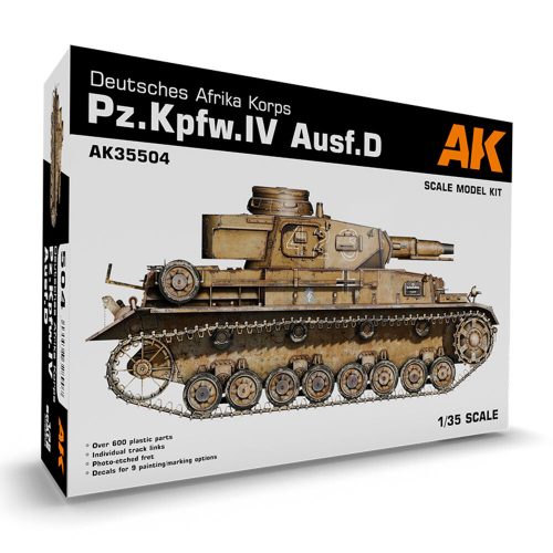 AK Interactive PzKpfwIV AusfD Deutsche Afrkia Korps (AK35504)