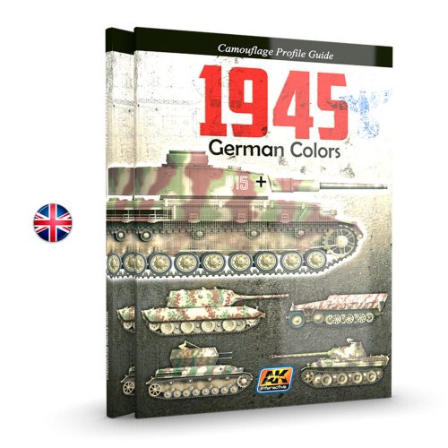 AK Interactive 1945 GERMAN COLORS PROFILE GUIDE English (AK403)