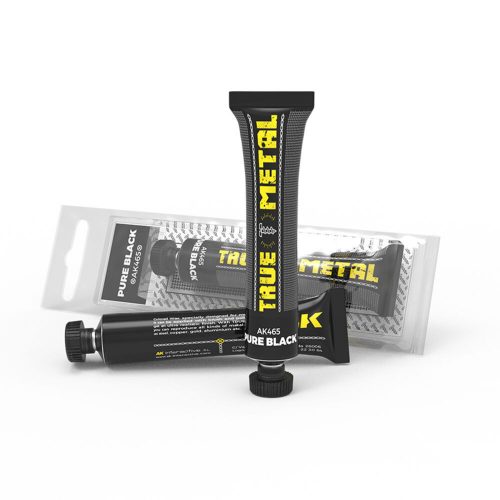 AK Interactive TRUE METAL Pure Black 20 ml (AK465)