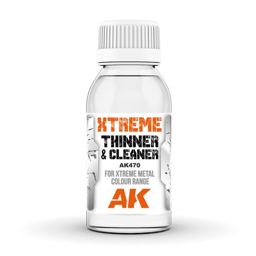 AK Interactive XTREME CLEANER & THINNER for Xtreme metal colour range (AK470)