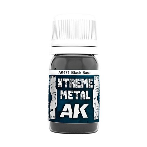 AK Interactive XTREME METAL BLACK BASE (AK471)