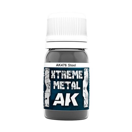 AK Interactive XTREME METAL STEEL (AK476)