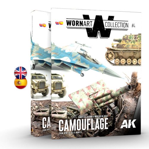 AK Interactive WORN ART COLLECTION 04 - Bilingual (AK4906)