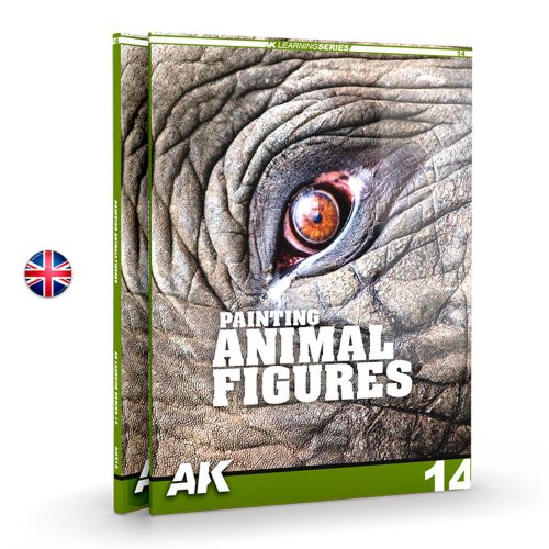 AK Interactive AK Learning 14 PAINTING ANIMAL FIGURES EN (AK518)