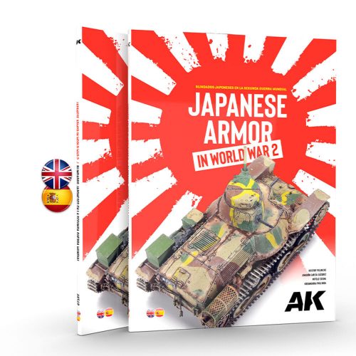 AK Interactive JAPANESE ARMOR in WWII - Bilingüal (AK549)