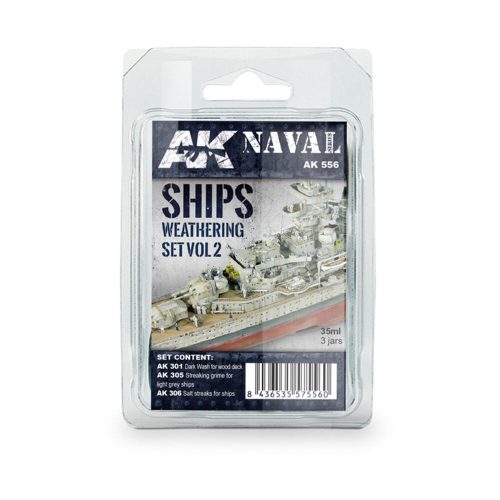 AK Interactive SHIPS VOL2 WEATHERING SET (AK556)