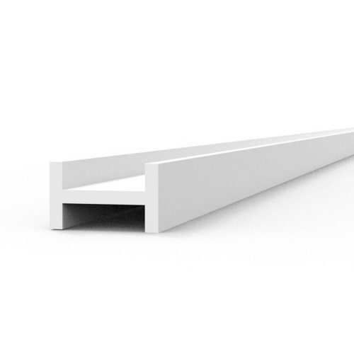 AK Interactive BEAMS I SHAPE 25 x 15 x 350mm x 4 units STYRENE (AK6565)