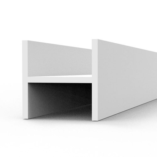 AK Interactive BEAMS H SHAPE 40 x 40 x 350 mm x 3 units STYRENE (AK6571)