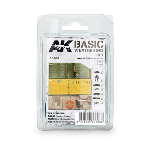 AK Interactive BASIC WEATHERING SET (AK688)