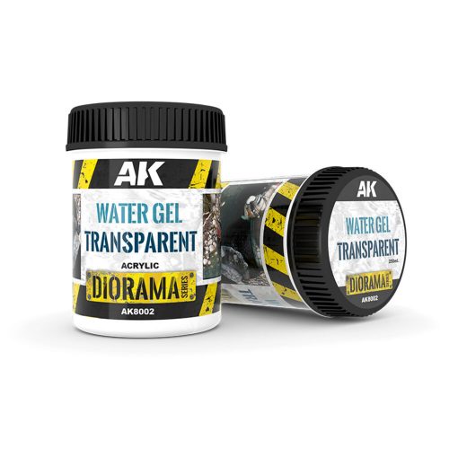 AK Interactive WATER GEL TRANSPARENT - 250ml (Acrylic) (AK8002)