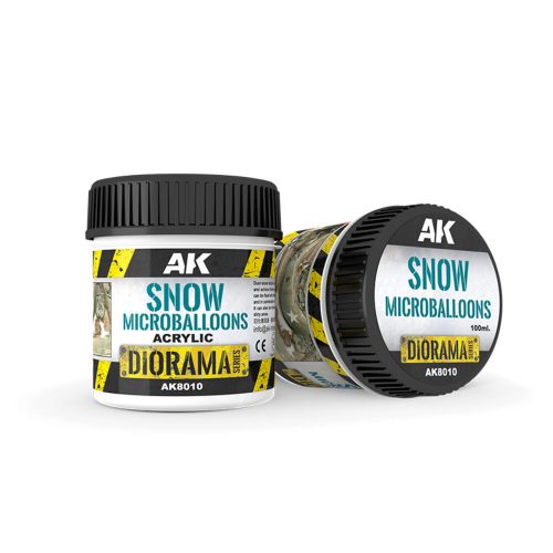 AK Interactive SNOW MICROBALLOONS - 100ml (AK8010)