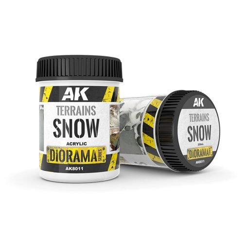 AK Interactive TERRAINS SNOW - 250ml (Acrylic) (AK8011)