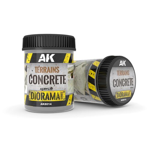 AK Interactive TERRAINS CONCRETE - 250ml (Acrylic) (AK8014)