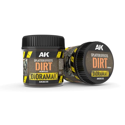 AK Interactive SPLATTER EFFECTS DIRT - 100ml (Acrylic) (AK8035)