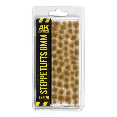 AK Interactive Steppe tufts 8mm (AK8125)