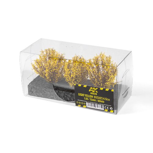 AK Interactive LIGHT YELLOW BUSHES 4-6CM (AK8218)