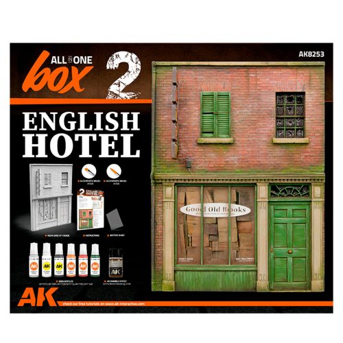 AK Interactive ALL IN ONE SET -BOX 2-ENGLISH HOTEL (AK8253)