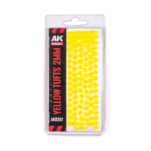 AK Interactive YELLOW - FANTASY TUFTS 2MM (AK8267)